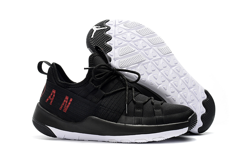 2018 Jordan Training Shoes Black Red White - Click Image to Close